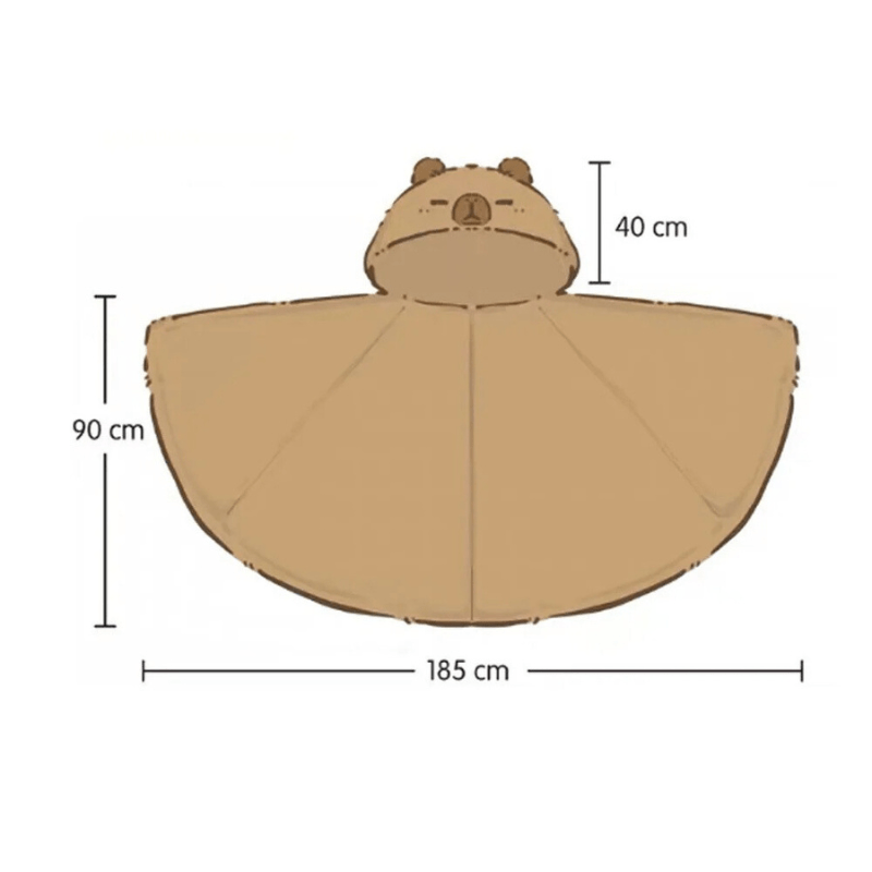 Cape plaid capybara ultra confort CapyBara / Unique / Polyester